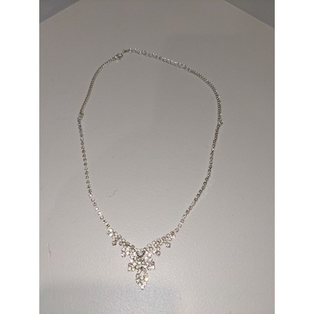 Prom Rhinestone Necklace - Picture 2 of 2